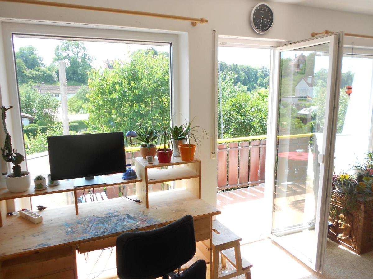 Grosses Zimmer Bad Kueche Wohnzimmer Terasse Garten Zentral Ruhig Landsberg am Lech Ngoại thất bức ảnh